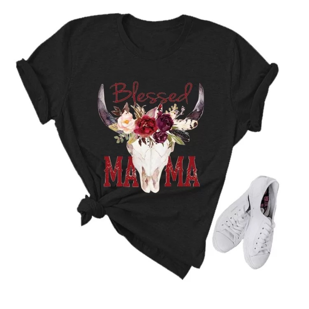 TEES THAT SAYS IT ALL  - BLESSED MOTHERS DAY GIFT